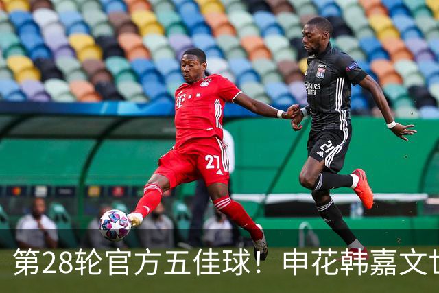 第28轮官方五佳球！申花韩嘉文世界波第3 海港莱昂纳多吊射是第一